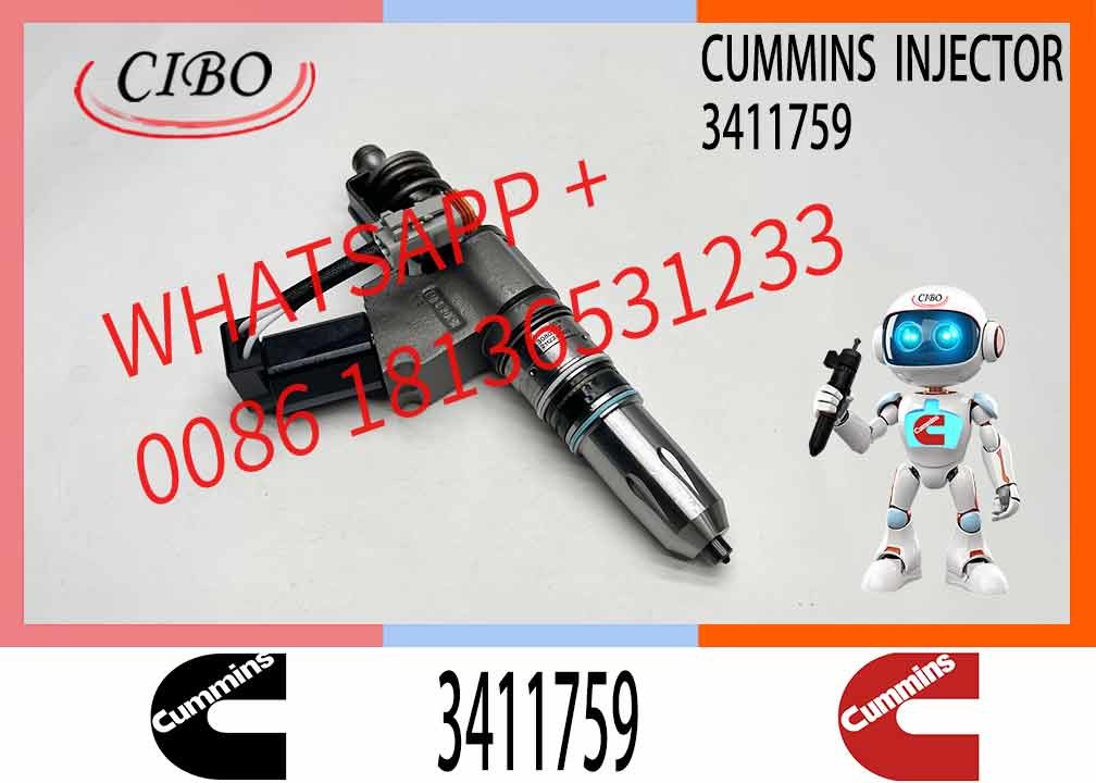 Factory Direct Deal Diesel Engine M11 QSM11 ISM11 Fuel Injector 3080429 4061851 3411766 3411759 for Cummins Diesel Engine