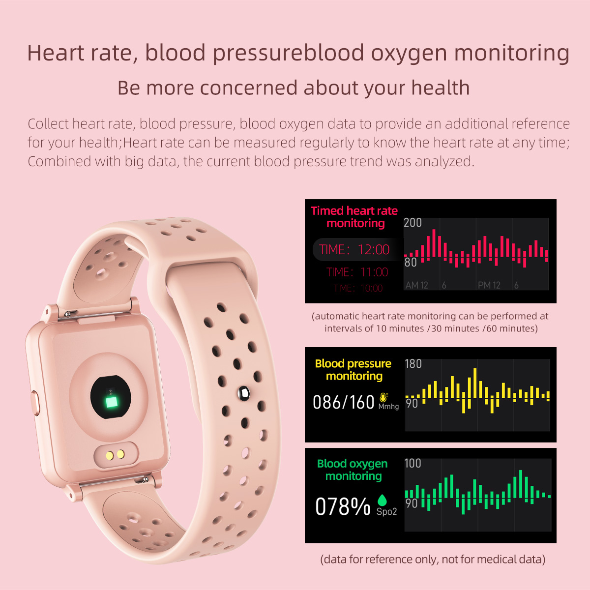 P8 BLE Calling Smartwatch 320x240 Screen For Apple Smart Watch V8 Zeblaze Thor Strap