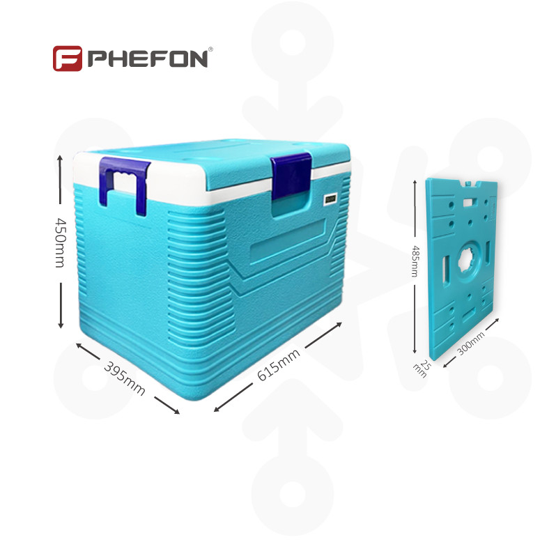 54 Liters Hard Cooler Box For Camping And Picnics Medicines