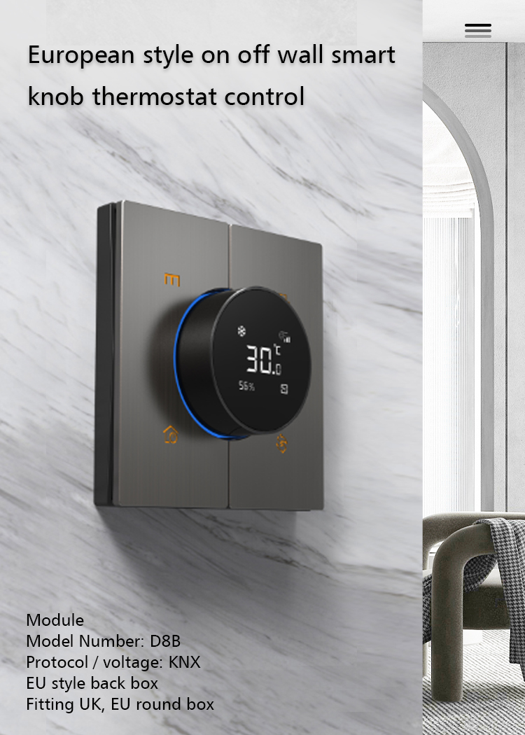 Laffey Home Smart Thermostat , KNX Bronze Temperature Control Thermostat