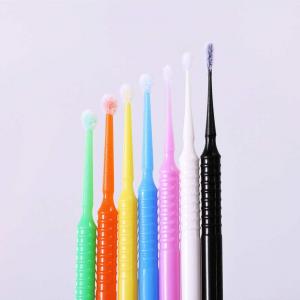 China Dental Microbrush Disposable Applicator Bendable Brush Lip Brush For Eyelash Extension Tools Lava Lash on sale