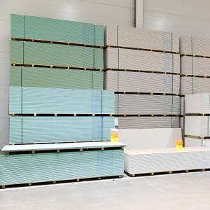 China Waterproof Paper Gypsum Board Plasterboard For Hotel Library Building wholesale