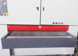 China 37kw*2 No.4 Hairline Finishing Machine For Stainless Steel Aluminum Plate wholesale