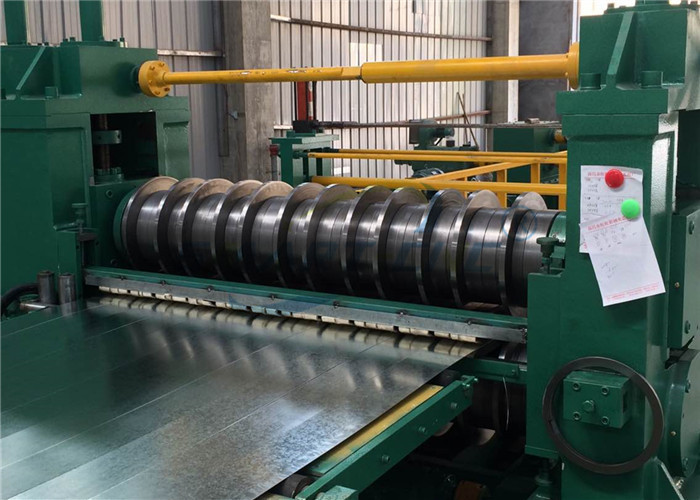 Steel Coil Cut To Length Line , 16×2200 Sheet Metal Slitter Machine