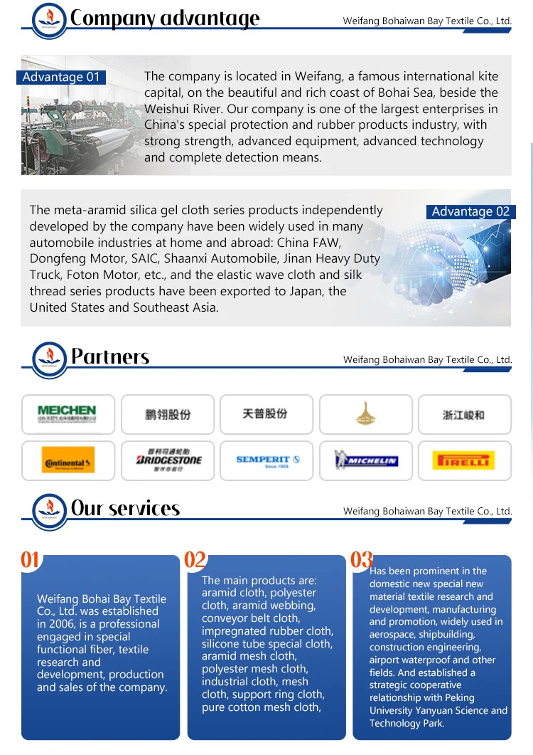 High Temperature And Cutting Resistant Aramid Knitted Fabric Aramid Fiber Fabric