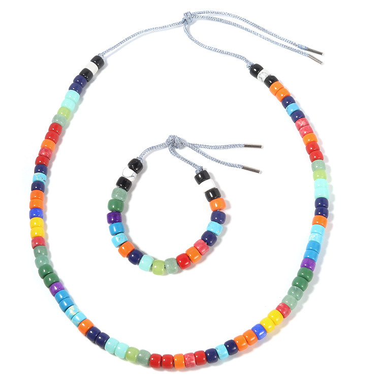 Glass Crystal Forte Beads Bracelet In Multi Colors For Personal Desigy DIY Style In Adjustable Clasp