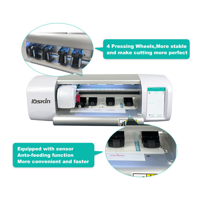 Daqin IDSKIN Plotter Cutting Machine Factory For Iphone 16 Pro Max Mobile Phone Screen Protector Cutting Machine