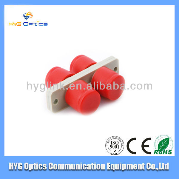 Ceramic Audio Apc Sc Bare Fiber Optic Adapter For Connection