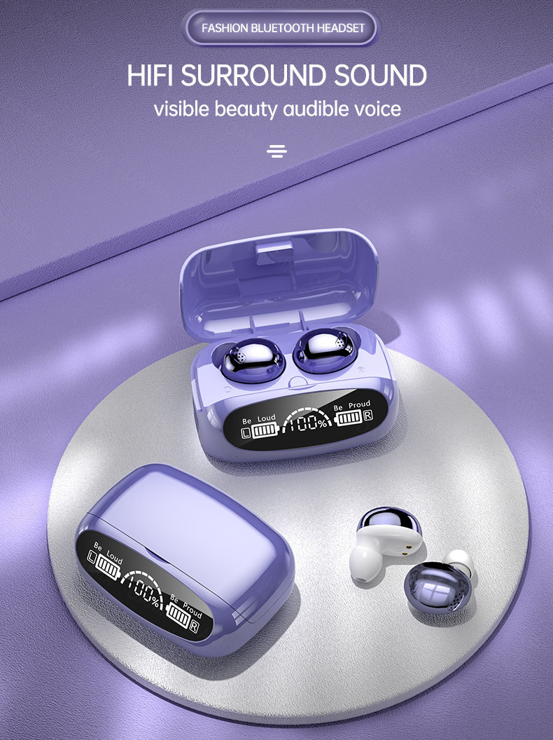 AVRCP Noise Canceling Earphone HiFi Sound IPX7 With DSP Technology