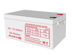 China IEC 61215 12V 250AH Gel Solar Battery AGM Gel Battery wholesale