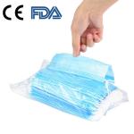 Anti Virus Non Woven Disposable Mask , Breathable Safety Breathing Mask
