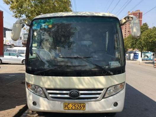 Euro III Diesel Engine Yutong Mini Bus 2011 Year 23 Seats Used Automatic Gear
