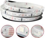 5m 6803 IC 5050 digital RGB Strip,150LED IP67 tube waterproof dream magic color