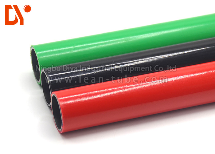 Round Lean Anti Static Pipe Stable Structure Easy Installation For Handling Equipment