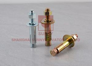 China CE 300kgs/Cm2 SS Elevator Casing Type Anchor Bolt For Elevator Parts wholesale
