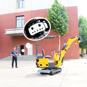 China Boom Swing digger Hydraulic Crawle Micro Excavator Machine ZM08 wholesale