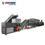 Crushing Plastic Recycling Washing Line Waste Plastic PP PE Film Raffia Bottle
