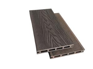 China SGS Stylish 146mm X 22mm WPC Decking Boards wholesale