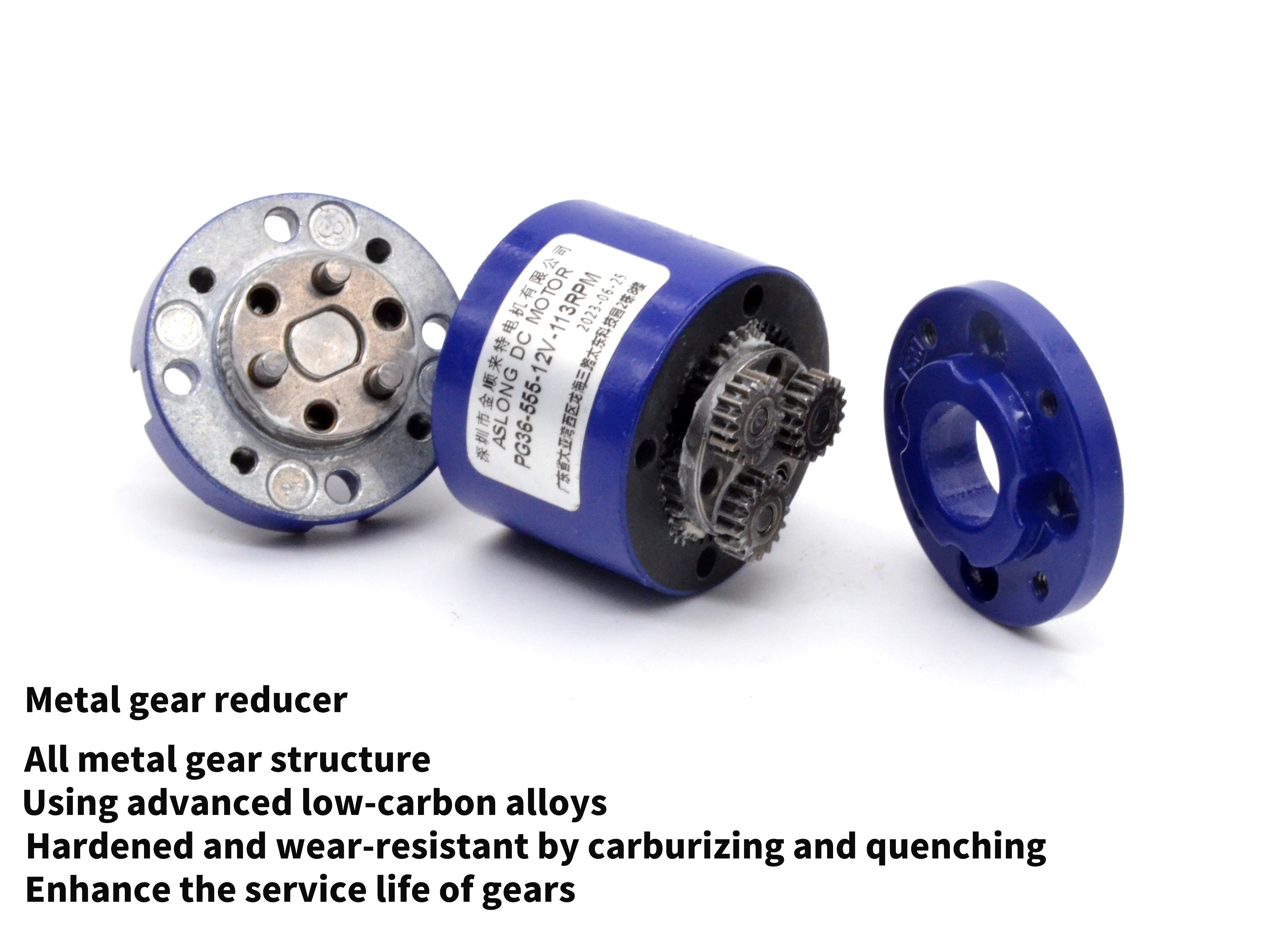 DC Planetary Reducer Motor PG36-555 Brush Dc Planetary Gear Motor 24v 36mm Dc Planetary Gear Motor 12v