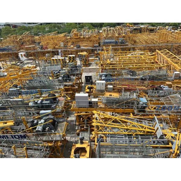 Year of 2013 Used Zoomlion Tower Crane 7052-25 with 25t Max Load