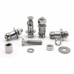 China Acrylic Material NJMKT Undercut Panel Anchor for Facade Curtain Wall Expansion Bolts wholesale