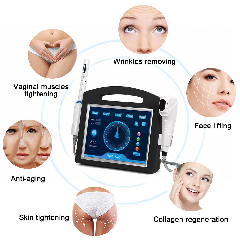 Skin Rejuvenation HIFU 4D Machine , SMAS Cartridges Firming HIFU Treatment Machine
