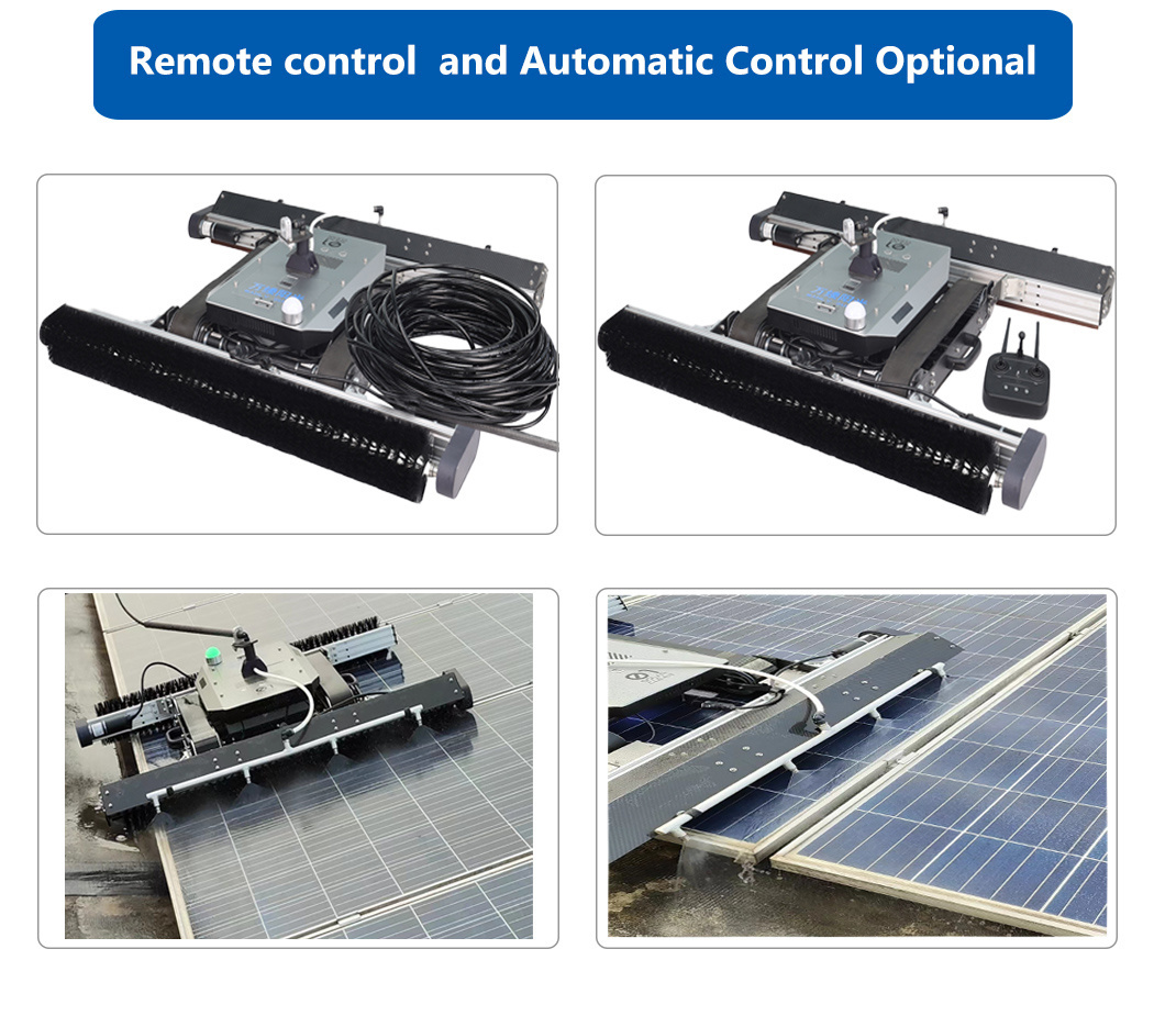 Cutting-Edge Solar Panel Cleaning Robot Revolutionary Solar Panel Cleaning Solution for Enhanced Power Generation