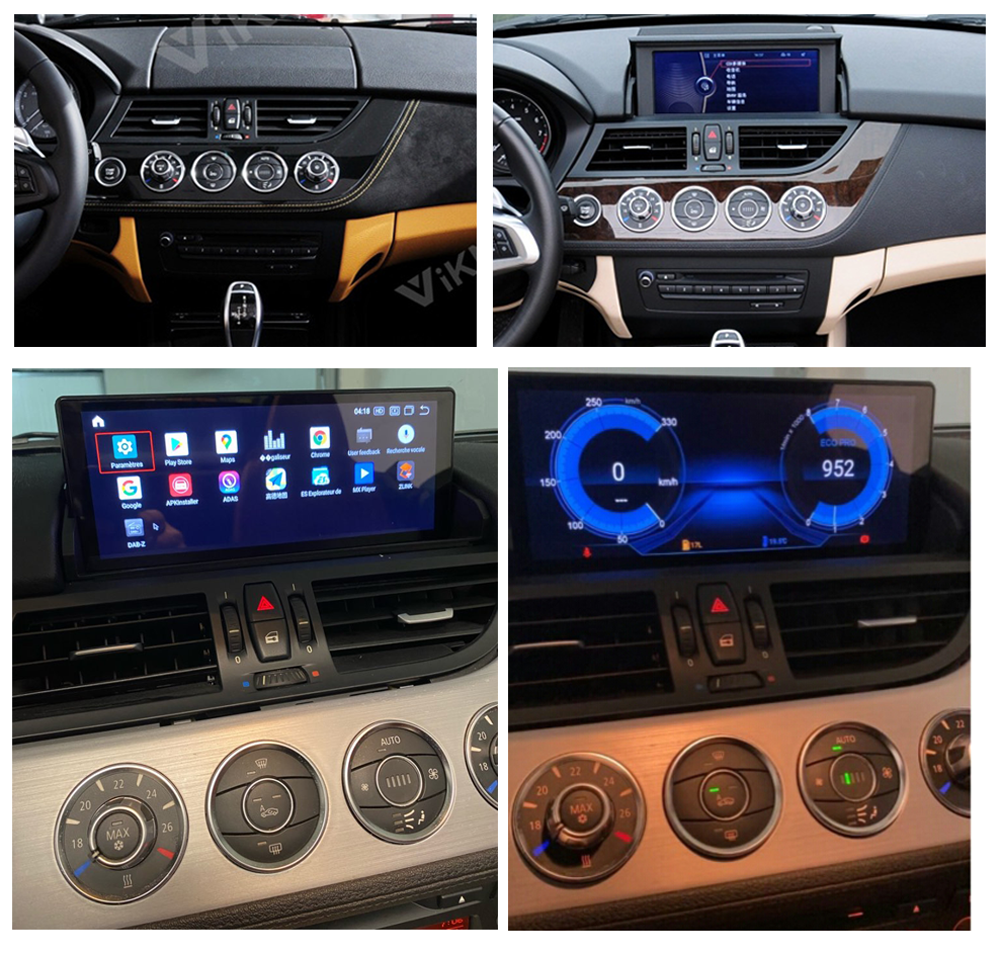 10.25 Inch Android Auto Car Radio For 2009-2018 BMW Z4 E89 GPS Navigation Multimedia Player Wireless Carplay BT 4G