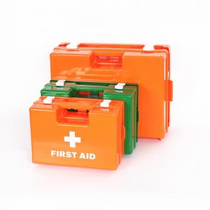 China Wall Mounted Portable First Aid Kit Box Office Survival Empty Medical 31.5cm on sale