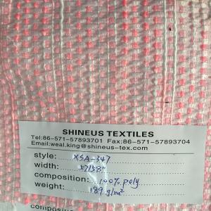 China polyester jacquard fabric for ladieswear wholesale