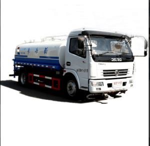 China 150hp Horsepower 8m3 Water Tank Truck Left / Right Hand Drive Euro2 / 3 / 4 wholesale