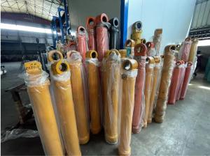 China 330c Excavator Arm Cylinder , Bucket Rod Shovel Construction Equipment Parts wholesale
