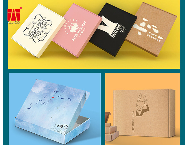 Custom Folding 4 Color Printing Corrugated Store Mailing Packaging Boxes