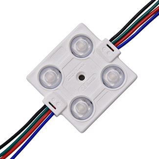 RGB LED Module Lights 12V 1.44W 4 SMD 5050 Waterproof Modulo Modul For LED Advertisement Sign