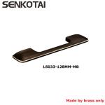 Modern Cabinet handle brushed bronze for wardrobe furniture handle