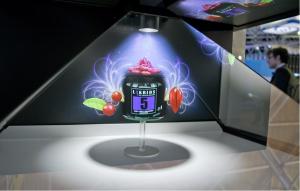 China Sheet Metal 3D Hologram Showcase , Holographic Display For Trade Show wholesale