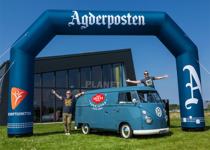Outdoor Commercial Advertising Event Customized Logo Inflatable Race Start And Finish Entrance Line Arch/Archway