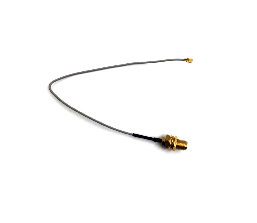 Industrial RF Communication Pigtail Ipex Connector for 75 OHM Input Impedance and Cable