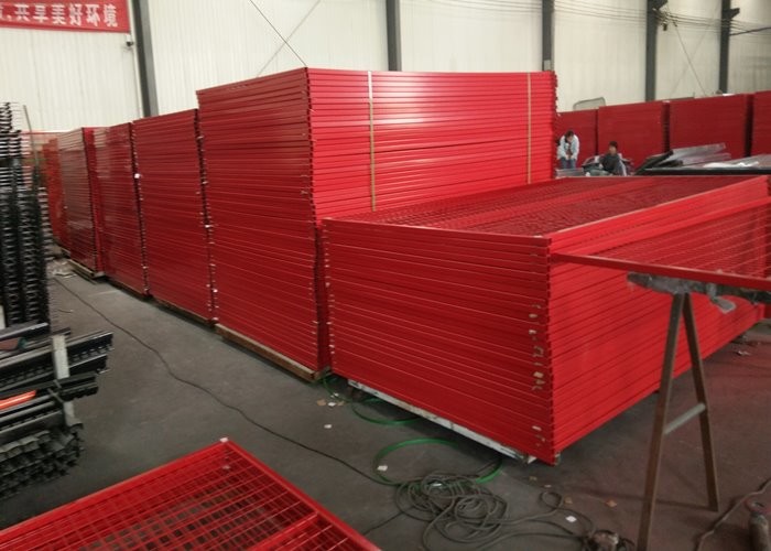 Galvanized Linear Structure Temp Construction Fence