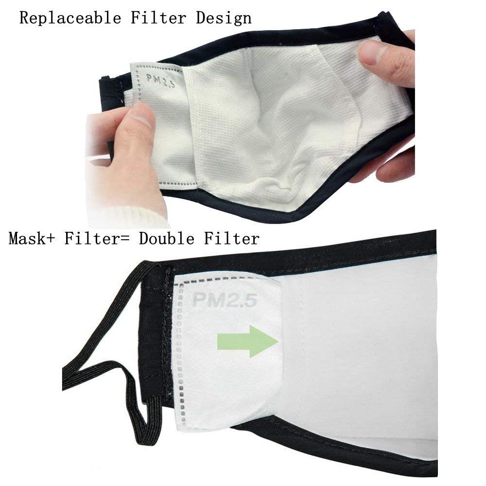 High Filtration N95 Face Mask No Ear Pressure Lightweight Filter Harmful Gases