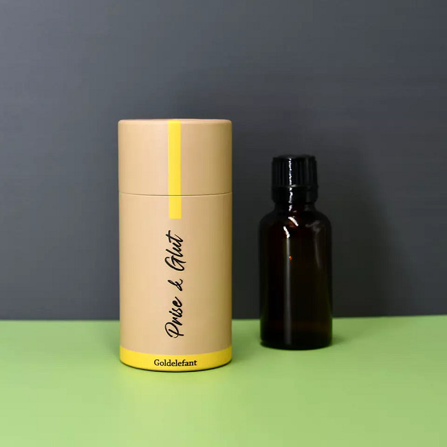 Airtight Tea Paper Tube Container , Cosmetic Cylinder Tubes Packaging