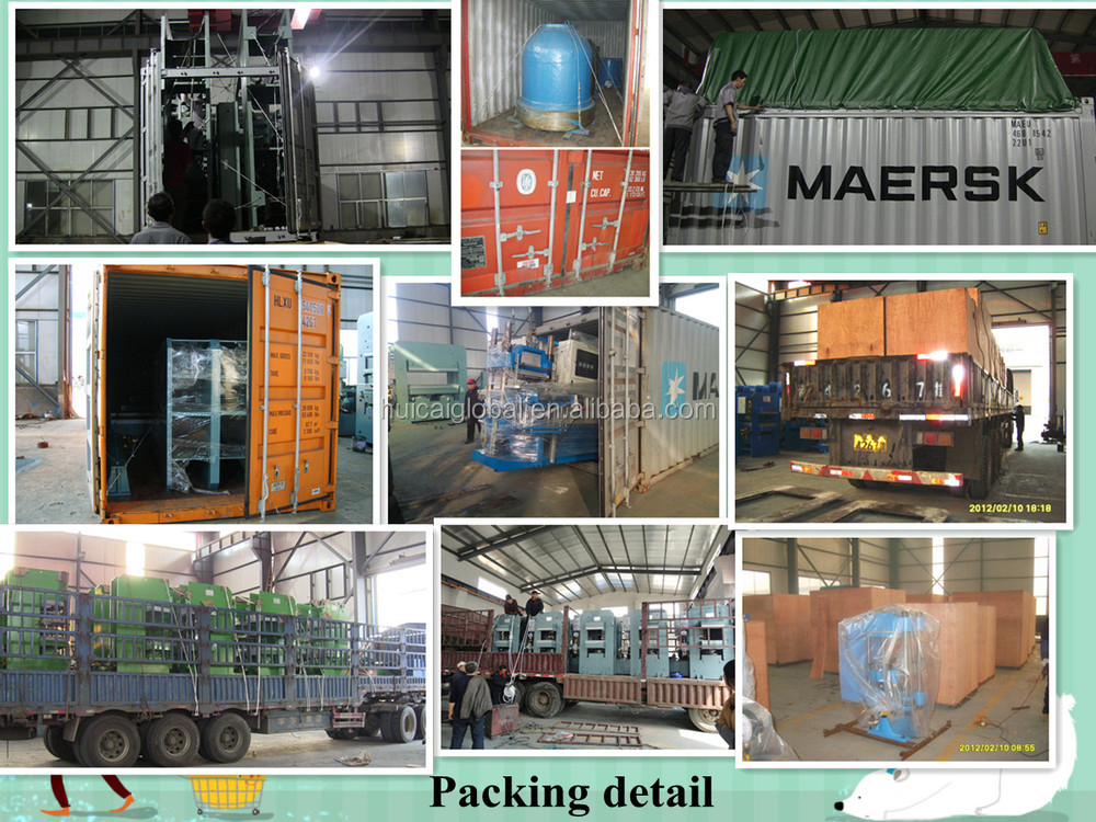 11 kW Power Tire Forming Vulcanizer Equipment Jaw Type Rubber Hydraulic Press Machine