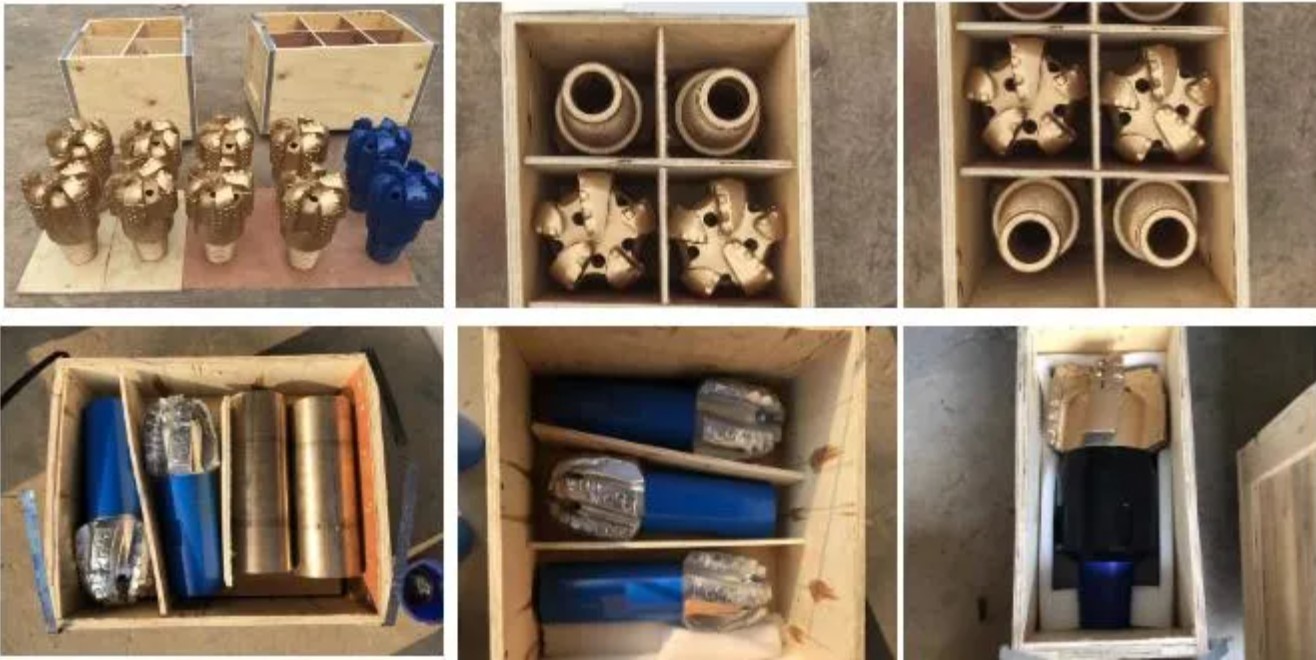 Mining Industry Pdc Drag Cutters 5 Wing 131mm Mining Machinery Parts