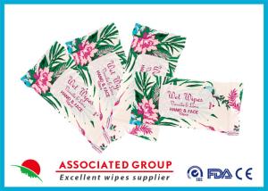 China Bathroom Keup Remover Wipes , Feminine Cleansing Wipes Fresh Scents For Women wholesale