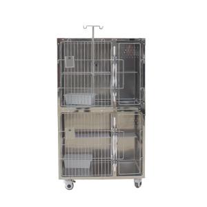 China 1000*650*1765mm 180KG Stainless Steel Dog Cage wholesale