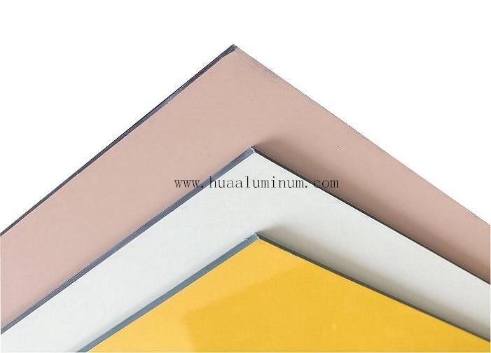 PE Coated 1550mm Metal Composite Panel Mould Proof MCM Wall Cladding