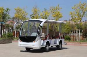 China Four Row Seat Sightseeing Vehicle BS-4R-La semi- closed on sale wholesale