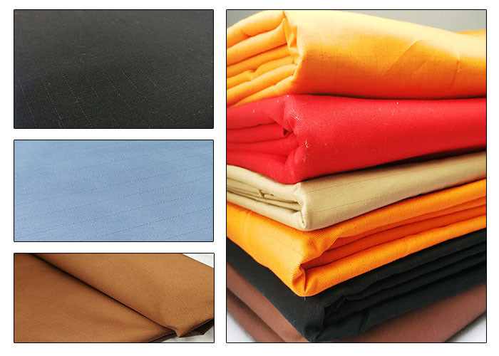 Antistatic Carbon Fiber Conductive Fabric 150gsm 240gsm Twill Fabric For Garment