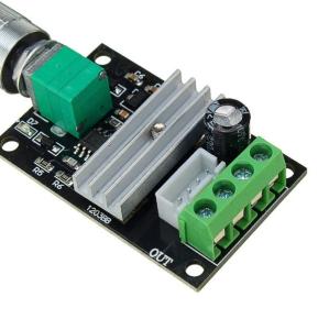 China 6V 12V 24V 3A Adjustable PWM DC Motor Speed Controller wholesale