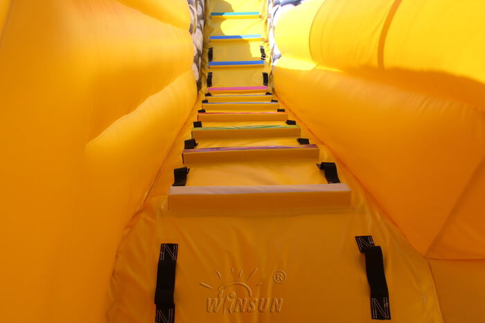 PVC Material Children'S Inflatable Slides Heavy Dump Truck Shape With Repair Kits